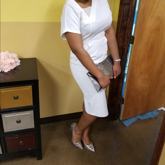 White dress from ASOS! Worn only once! - Picture 4 of 4